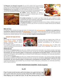 6) Olluquito con charqui cusqueño: Es uno de los platos más representativos 
ya que tiene dos ingredientes que son exclusiv