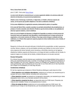 Flora y fauna Norte de Chile 
julio 17, 2007 · Filed under Flora y Fauna  (https://tamarabenavides.wordpress.com/category/flo