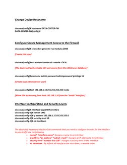 Cisco ASA Firewall Commands Cheat Sheet | PDF | Ip Address | Computer ...