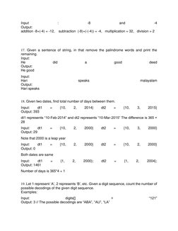 Zoho 2nd Round Coding Questions | PDF | String (Computer Science ...