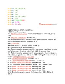 G73 CNC Pattern Repeating Cycle Guide | PDF