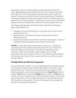 organizations were more theoretically and aesthetically pleasing. As with 
music, Space Harmony sometimes takes the form of s