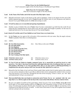 40 Days Prayer for the Departed Soul | PDF | God The Father | Eternal ...