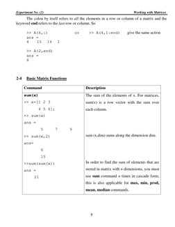 Experiment No. (2)                                                                                                         Wo