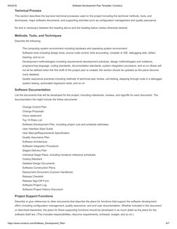 Software Development Plan Template | PDF | Software Development ...