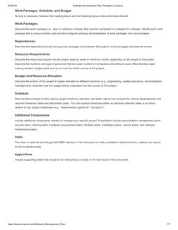 Software Development Plan Template | PDF | Software Development ...