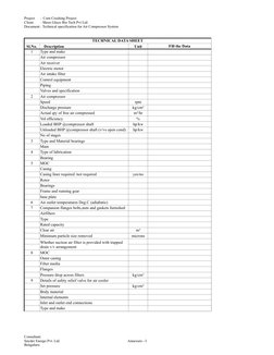 Project      :  Corn Crushing Project
Client        : Shree Gluco Bio Tech Pvt Ltd.
Document : Technical specification for Ai