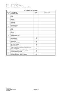 Project      :  Corn Crushing Project
Client        : Shree Gluco Bio Tech Pvt Ltd.
Document : Technical specification for Ai