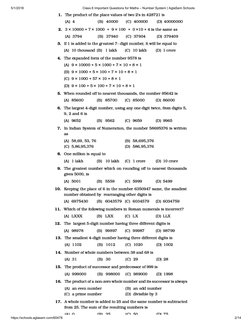 5/1/2018
Class 6 Important Questions for Maths – Number System | AglaSem Schools
https://schools.aglasem.com/60478
2/14
