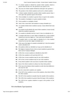 5/1/2018
Class 6 Important Questions for Maths – Number System | AglaSem Schools
https://schools.aglasem.com/60478
6/14
Fill