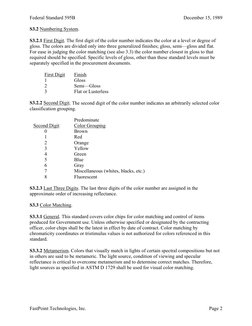 Federal Standard 595B Color Guide | PDF | Color | Electromagnetic Spectrum
