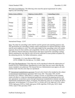 Federal Standard 595B Color Guide | PDF | Color | Electromagnetic Spectrum