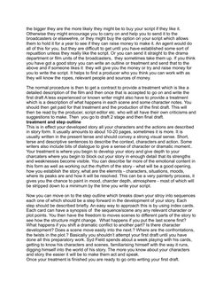 the bigger they are the more likely they might be to buy your script if they like it. 
Otherwise they might encourage you to