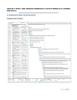 TRABAJO NRO. 01: PROYECTO – DISEÑO, CONSTRUCCIÓN E IMPLEMENTACIÓN DE LA FACULTAD DE INGENIERÍA CIVIL DE LA UNIVERSIDAD 
CÉSAR