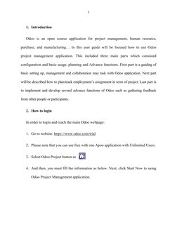 Odoo Project Management User Guide | PDF | Project Management | Tag ...