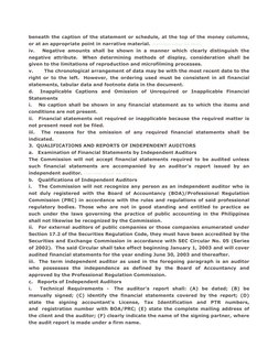 SRC Rule 68: Financial Statement Guidelines | PDF | Auditor's Report ...