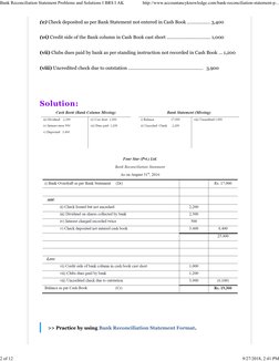 BRS Problems and Solutions Guide | PDF | Banks | Valuation (Finance)