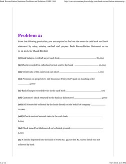 BRS Problems and Solutions Guide | PDF | Banks | Valuation (Finance)
