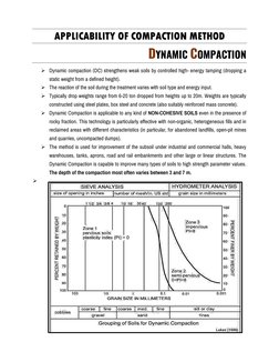 Dynamic Compaction Method Overview | PDF | Sand | Soil
