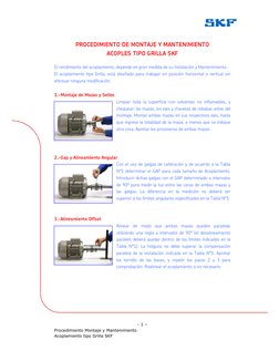 SOPORTE BIPARTIDOS SAF Montaje y Mantenimiento Acople Grilla SKF | PDF | Energ&iacute;a y ... Montaje y Mantenimiento Acople Grilla SKF | PDF | Energ&iacute;a y ...  