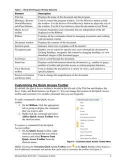 MS Word 2010: User Interface Guide | PDF | Microsoft Word | Typefaces