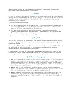 Major Components of a Motherboard | PDF | Bios | Computer Data Storage