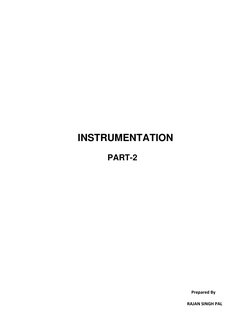 INSTRUMENTATION