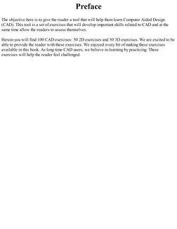100 CAD Exercises for Skill Development | PDF | Computer Aided Design ...