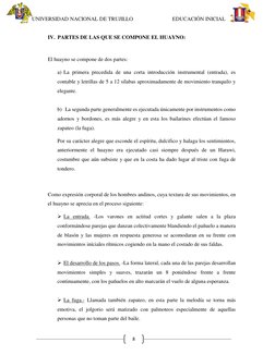 UNIVERSIDAD NACIONAL DE TRUJILLO                             EDUCACIÓN INICIAL 
 
 
 
8 
IV.  PARTES DE LAS QUE SE COMPONE EL