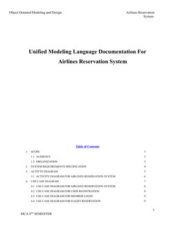 UML Diagrams for Airline Reservation System | PDF | Class (Computer ...