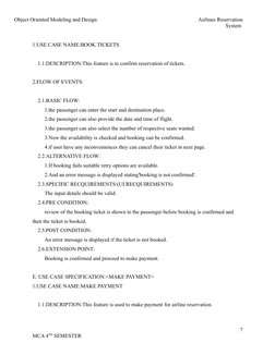 UML Diagrams for Airline Reservation System | PDF | Class (Computer ...