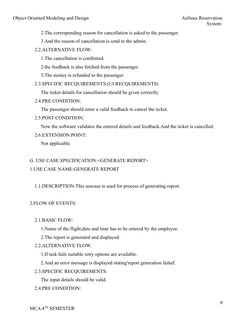 UML Diagrams for Airline Reservation System | PDF | Class (Computer ...