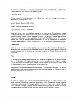 De entre los carrancistas se tiene a Aniceto Delgado, de quien se dice que fue Coronel y 
Epifanio Vázquez, con el grado de c