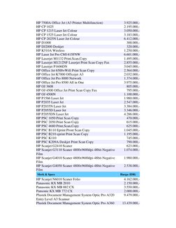 Daftar Harga Printer Terbaru 2023 | PDF | Technology & Engineering