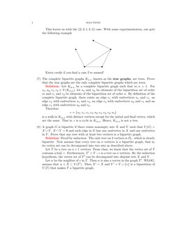 4
SOLUTIONS
This leaves us with the {2, 3, 1, 3, 1} case. With some experimentation, one gets
the following example
•
O
O
O
O