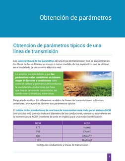 2
Obtención de parámetros 
Obtención de parámetros típicos de una 
línea de transmisión
Los valores típicos de los parámetros