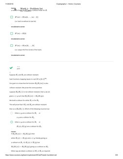 Week 3 Cryptography Problem Set | PDF | Cryptography | Key (Cryptography)