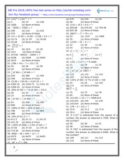 3
27. (10)24 × (10)-21 = ?
(a) 3
(b) 10
(c) 100
(d) 1000
(e) None of these
28.
10648
3
× 5832
3
= ?
(a) 396
(b) 216
(c)