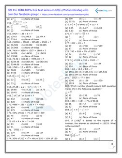 8
(d) 27
2
15
(e) None of these
161.
28 ×5−14 ×4
82+ 225+ 142 = ?
(a)
27
83
(b)
84
275
(c)
84
285
(d)
42
275
(e) Non