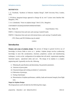 Sathyabama university                                                                         Department of Aeronautical Engi