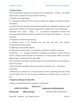 Sathyabama university                                                                         Department of Aeronautical Engi