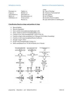 Sathyabama university                                                                         Department of Aeronautical Engi