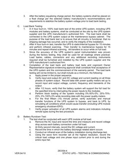 UPS Testing and Commissioning Guide | PDF | Power Inverter | Electrical ...