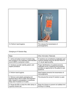 IV Tubing Priming and Change Procedures | PDF | Intravenous Therapy ...