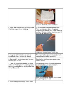 IV Tubing Priming and Change Procedures | PDF | Intravenous Therapy ...