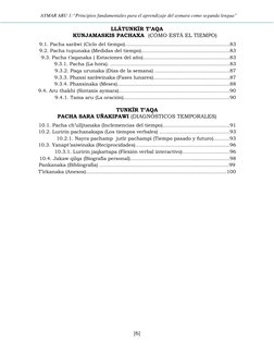 AYMAR ARU 1:“Principios fundamentales para el aprendizaje del aymara como segunda lengua”
[6]
LLÄTUNKÏR T’AQA
KUNJAMASKIS PAC