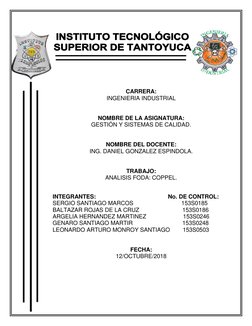 INSTITUTO TECNOLÓGICO SUPERIOR DE TANTOYUCA
 
CARRER