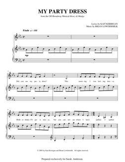 my party dress henry and mudge instrumental My Party Dress (Kerrigan/Lowdermilk) - Halli Toland - University of  Michigan