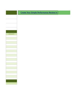 Performance Review Simple Design Simple Employee Performance Review Template | PDF | Business ...