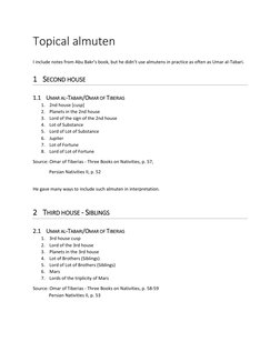 Understanding Almuten in Astrology | PDF | Umar | Planets